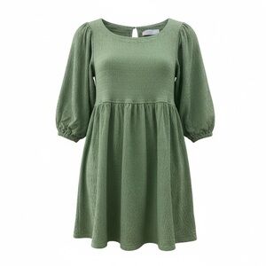 Free People Green Mini Dress